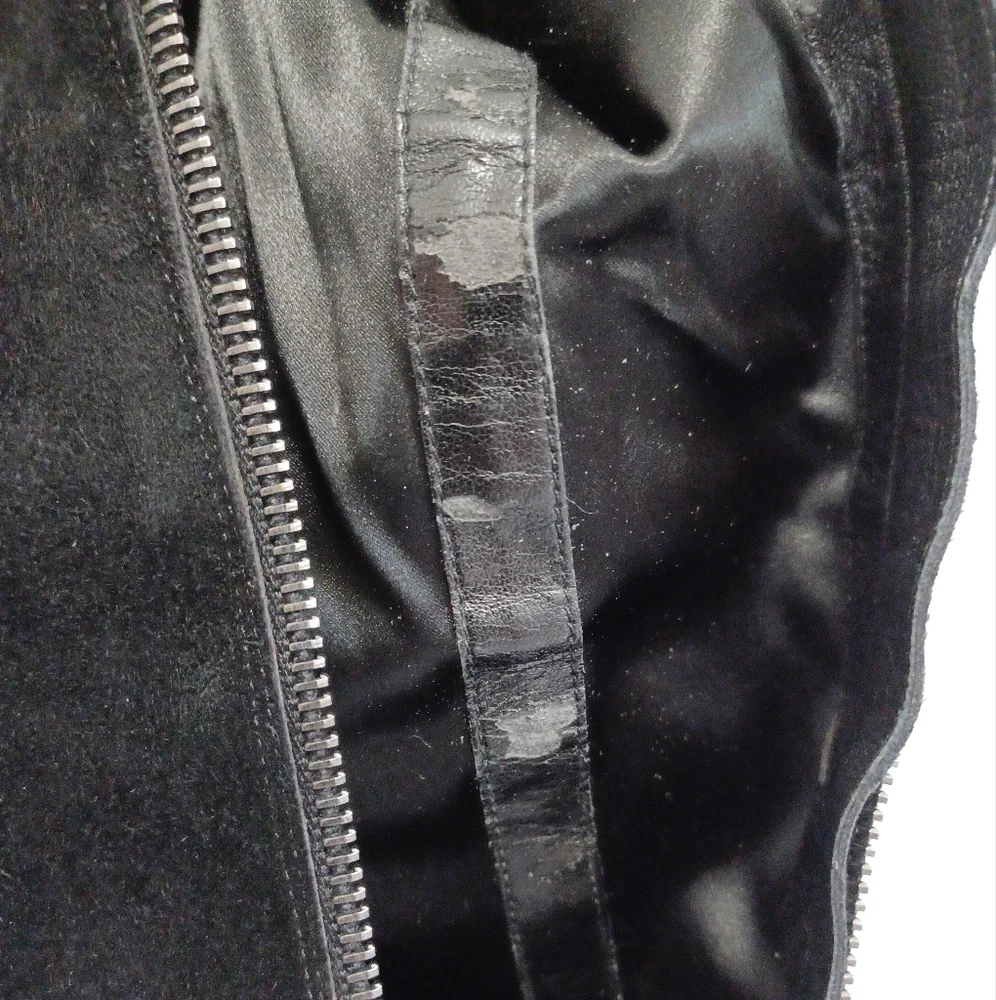 Stuart Weitzman Tall black suede boots size 9M MADE IN SPAIN - Picture 11 of 15